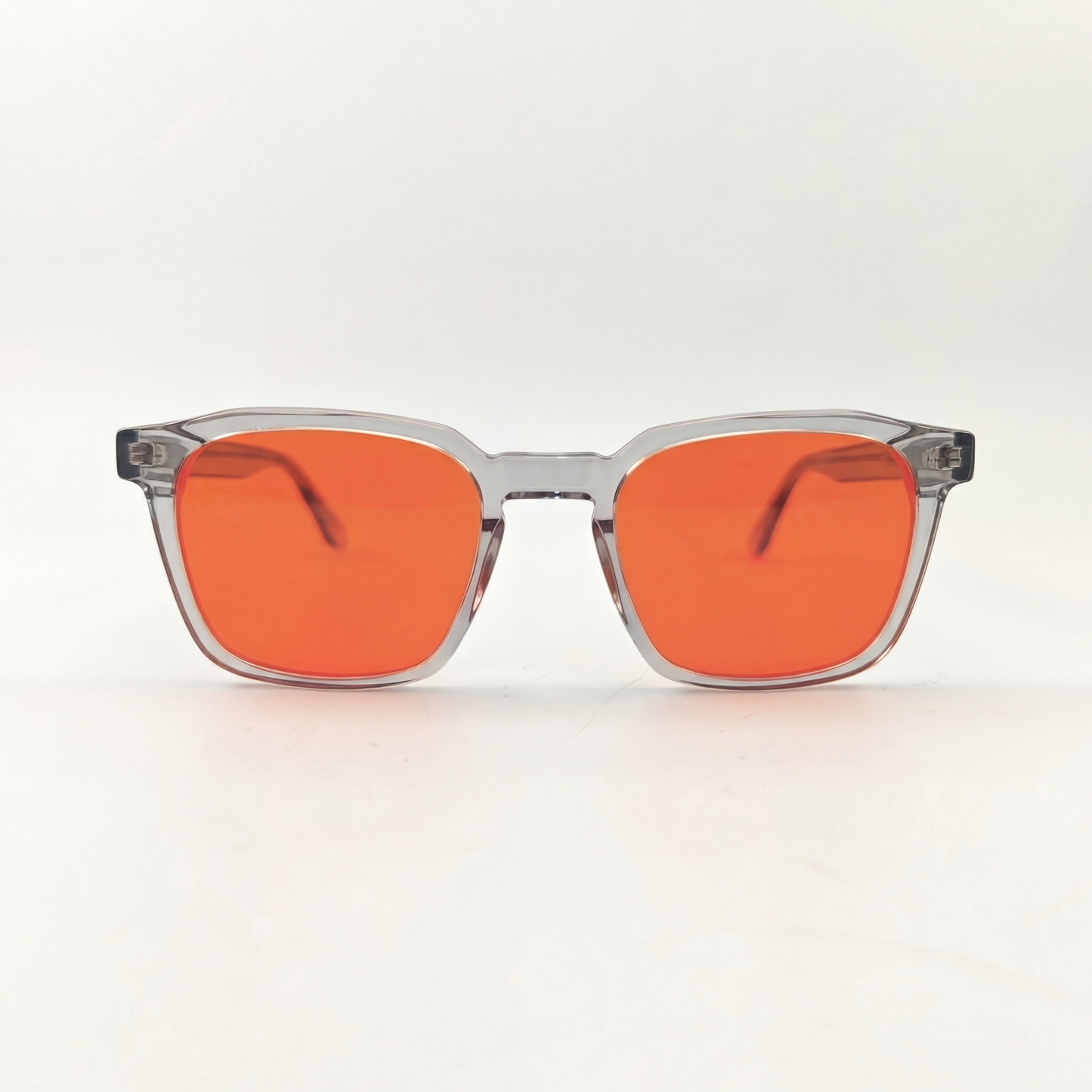 Parlay Optics Origin Dusk smoke grey — sleep glasses blocking 99% of blue light