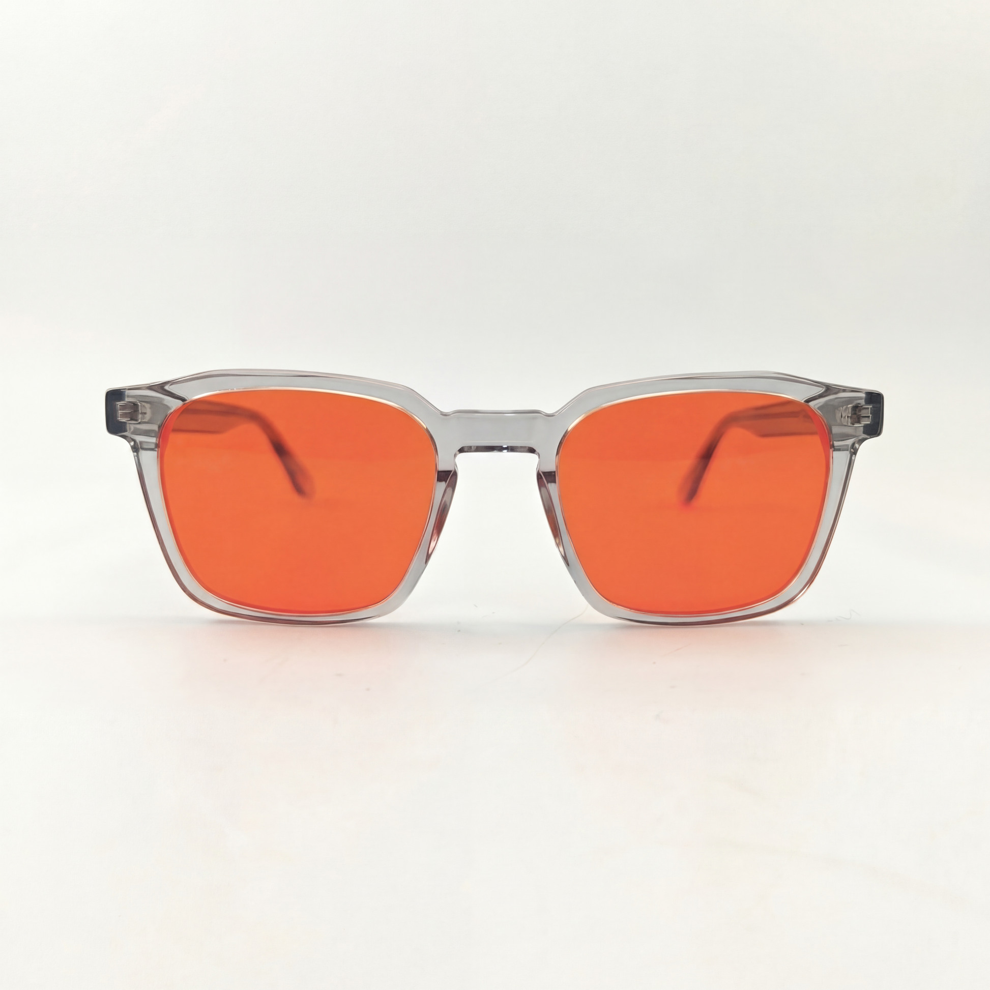 Parlay Optics Origin Dusk smoke grey — sleep glasses blocking 99% of blue light