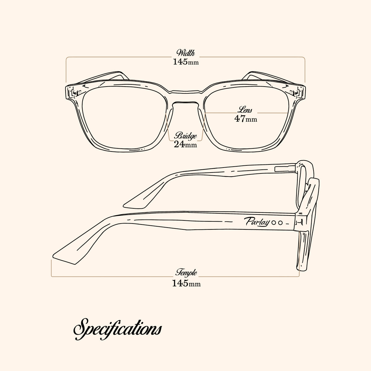 Parlay Optics Aero Dusk Night Moss sleep glasses — view 10