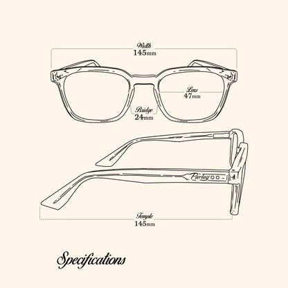 Parlay Optics Origin Everyday smoke grey blue light glasses — view 5