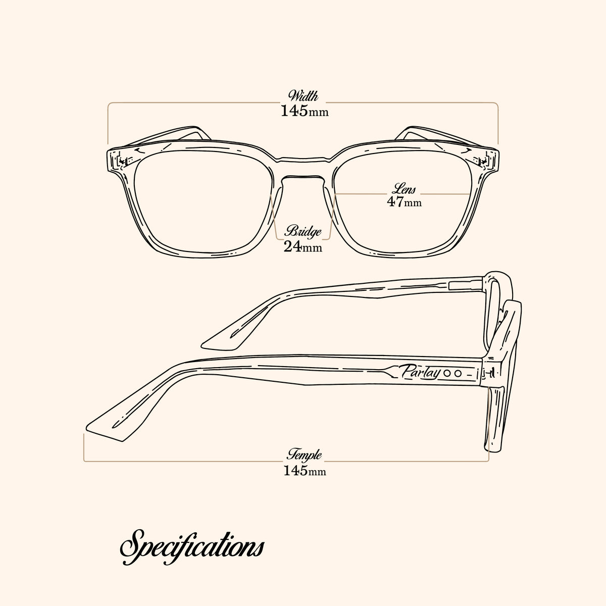 Parlay Optics Origin Dusk smoke grey sleep glasses — view 12